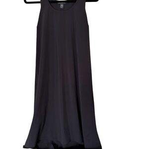 Athleta Black Sleeveless Dress with Crew Neck